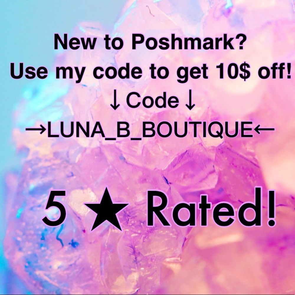 New to Poshmark? Use my code to get 10$ off!